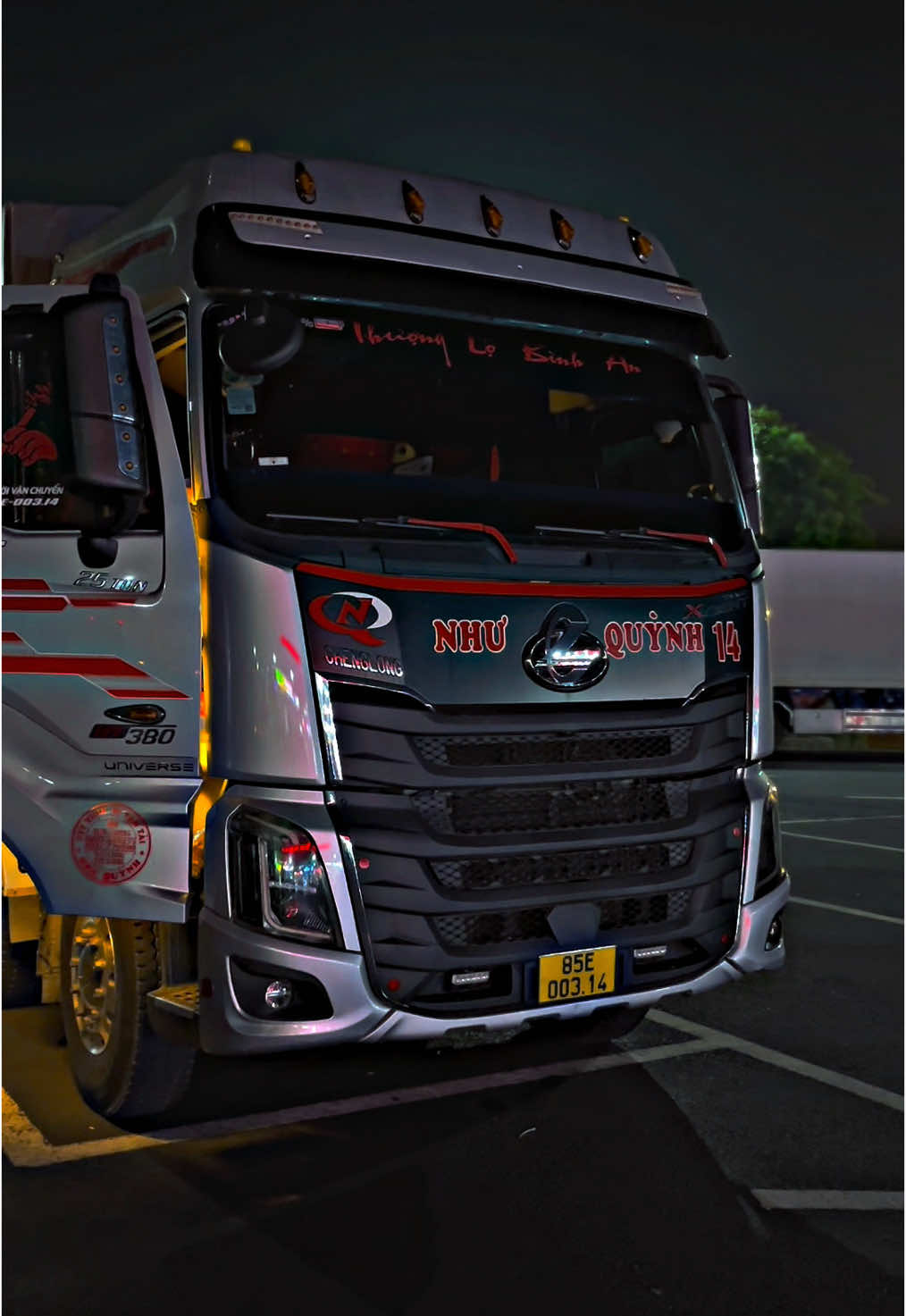 Xin thông tin idol này 🤣🚚 Như Quỳnh 85E-003.14❤️🚚 #nhuquynhtransport #phongvien85 #xetaidepvn #chenglongh7 