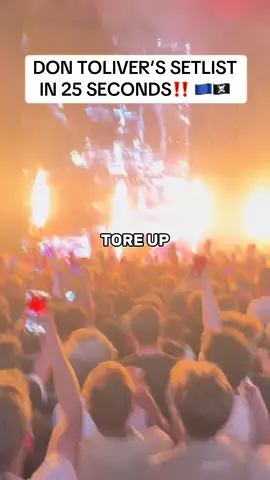 DON TOLIVER’S European tour setlist in 25 seconds! #dontoliver #setlist #europe #tour #hardstonepsycho #oslo #norway 