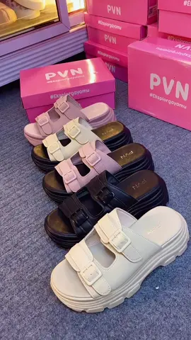 Warna apa yg bakalan jadi pilihan kalian guys? ❤️‍🔥✨🏆 #sandals #sandalwanita #wedgesandals 