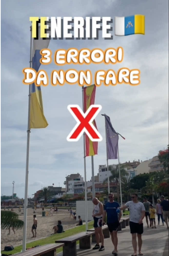 3 ERRORI da EVITARE❌ a TENERIFE🇮🇨 Video completo su YouTube🎥 Seguici su Ig regular_voyagers #tenerife #tenerife🇮🇨 #islascanarias #canarie #cosanonfare #errori #consiglidiviaggio #cosedasapere #informazioni #curiosità #guida #itinerario #luoghidavisitare #movida #spiagge #italianiatenerife #costaadeje #loscristianos #lasamericas #puertodelacruz 