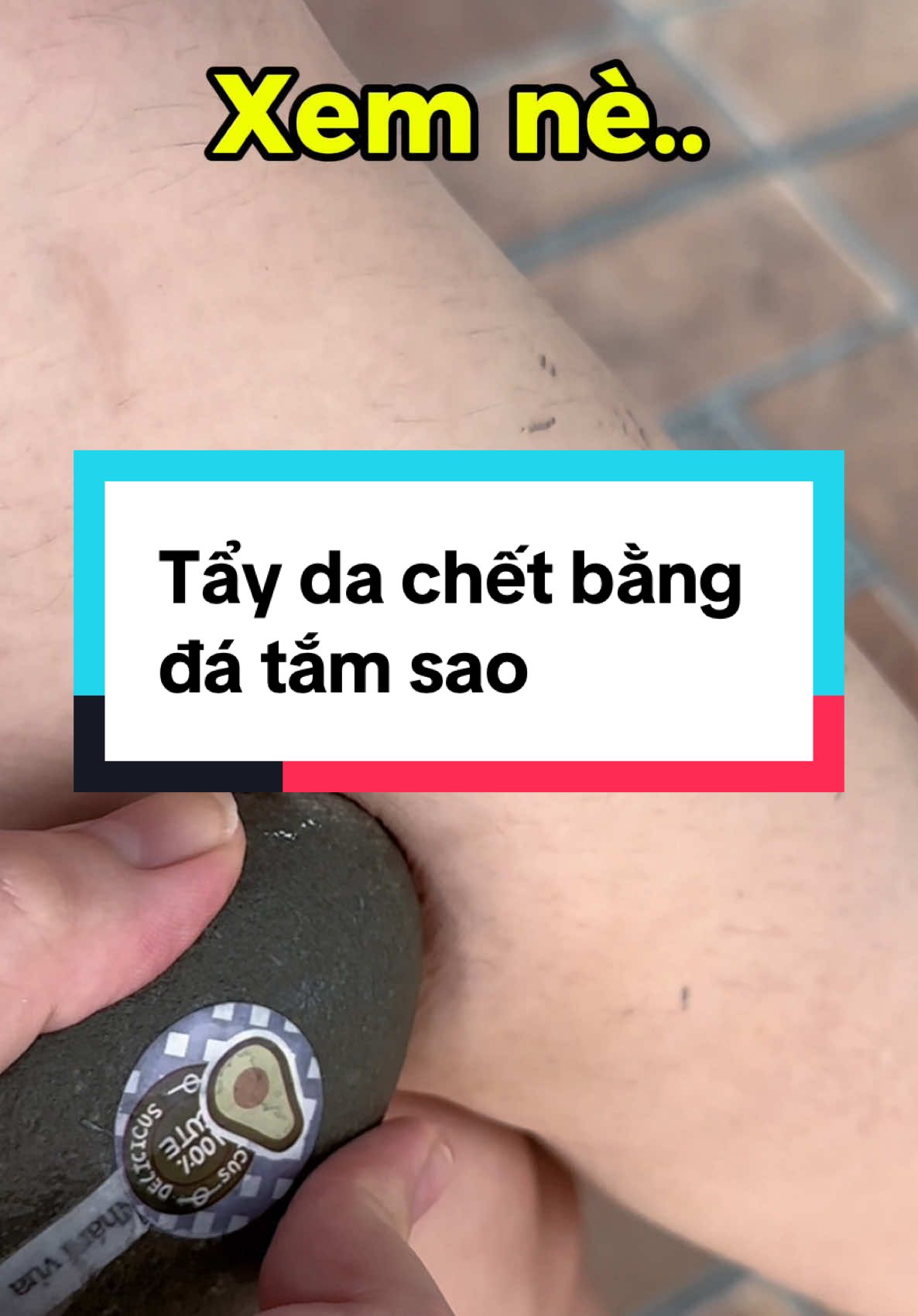 Đá tẩy da chết ó mọi người, xài bền lâu tận 1 - 2 năm í >< #xuhuong #viral #daâtydachet #taydachet #datam