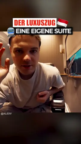 NUR 80€ für eine eigene Suite im Luxuszug? 😳 #alexv #travel #travelling #traveltrips