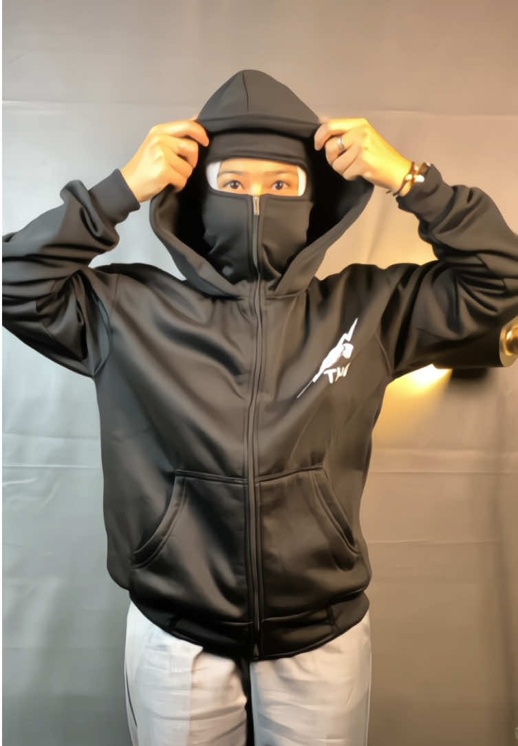 Hoodie balaclava zipper #hoodie #balaclava #foryoupage #hoodies #jaket 