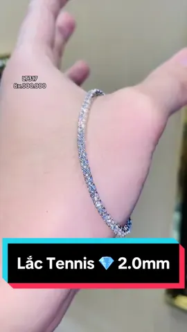 Mẫu lắc tay Tennis đính full 💎 thiên nhiên 2.0mm, tại Tâm Luxury #tamluxury #TamLuxurydiamondjewelry #lắctay #lắctennis #diamond #trangsuc #phụkiện #xuhuongtiktok #trending #viral #fyp 