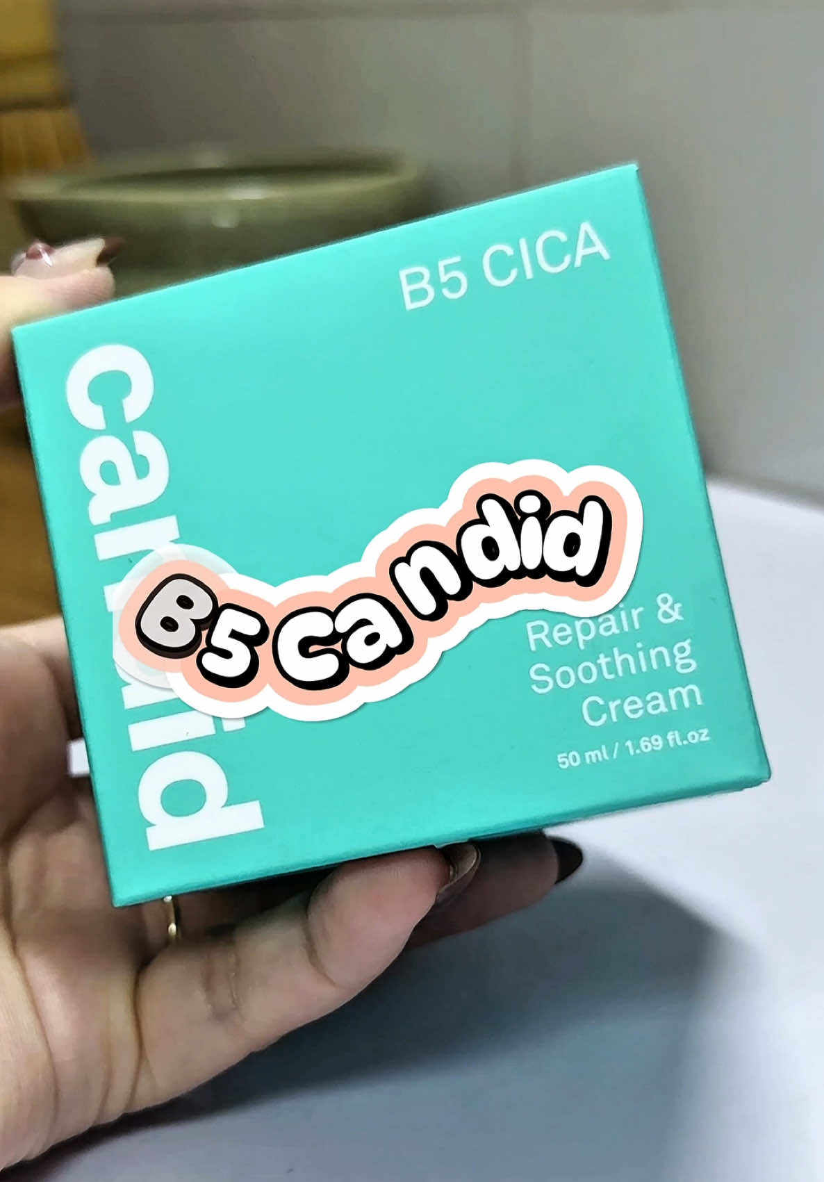 Kem dưỡng phục hồi B5 Cica Candid #candid #b5 #capam #phuchoi #treatment #skincare 