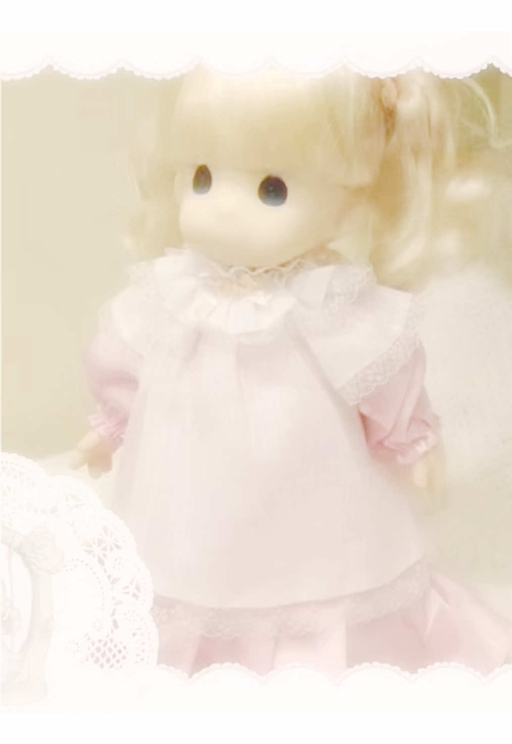 precious moments' dolls have my heart ᰔ ˖  ݁₊ #cute #preciousmoments #dolls #antiquedoll