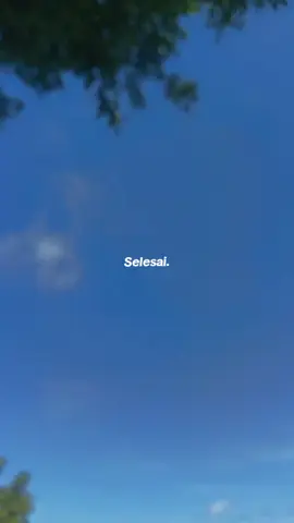 Selesai sudah 😭🤧