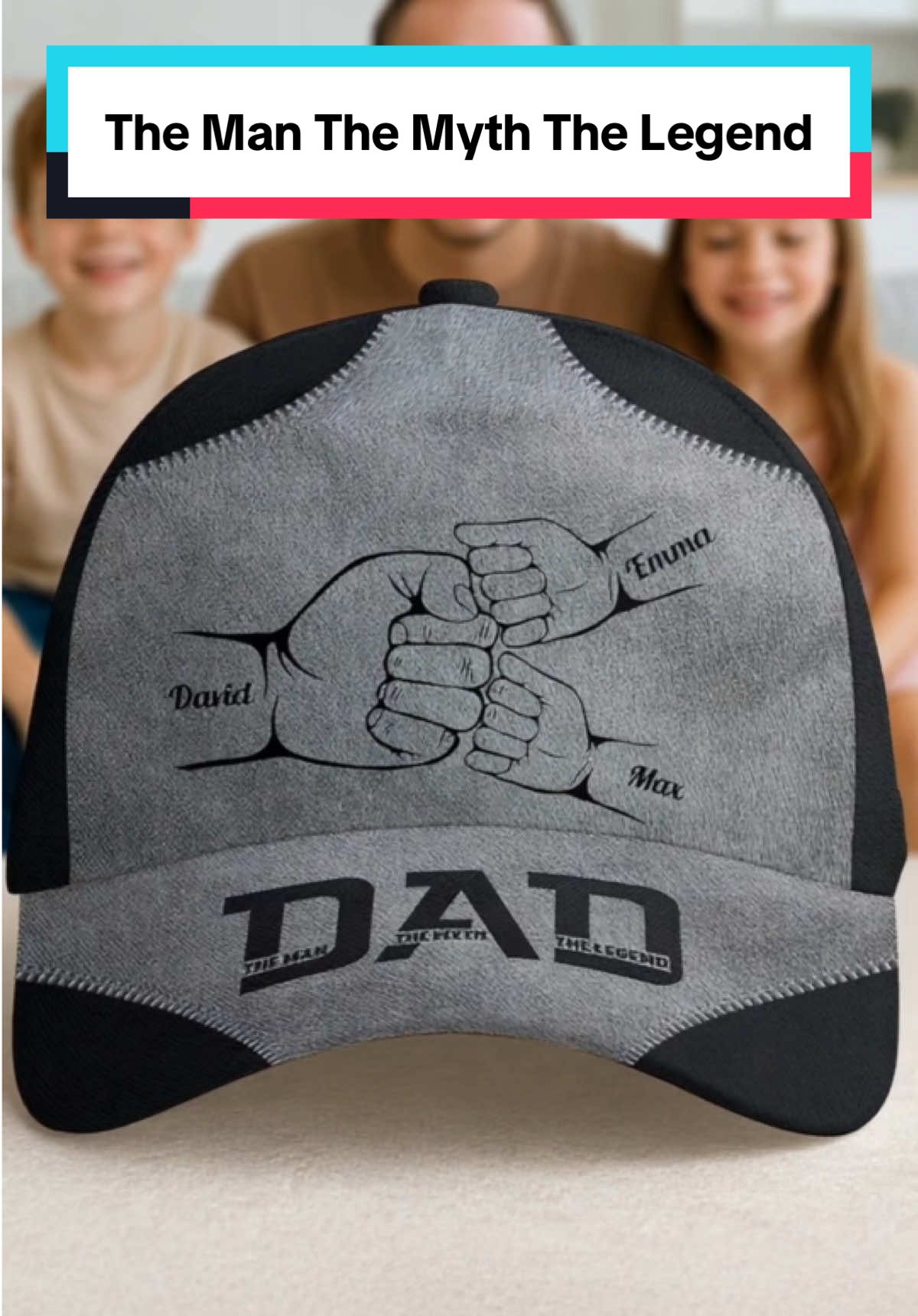 Dad’s got the moves—and now he’s got the cap! 🎩💪 #macorner #personalizedcap #fathersdaygift #dadstyle