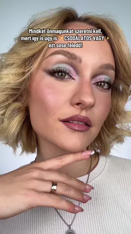 Ha látod ezt a videót, akkor ma erre Téged emlékeztetnem kellett!🥰❤️ Transition inspo: @Mirta Miler 💖 #napiemlékeztető #sminkben #sminknélkül #szeresdönmagad  #csodásvagy 