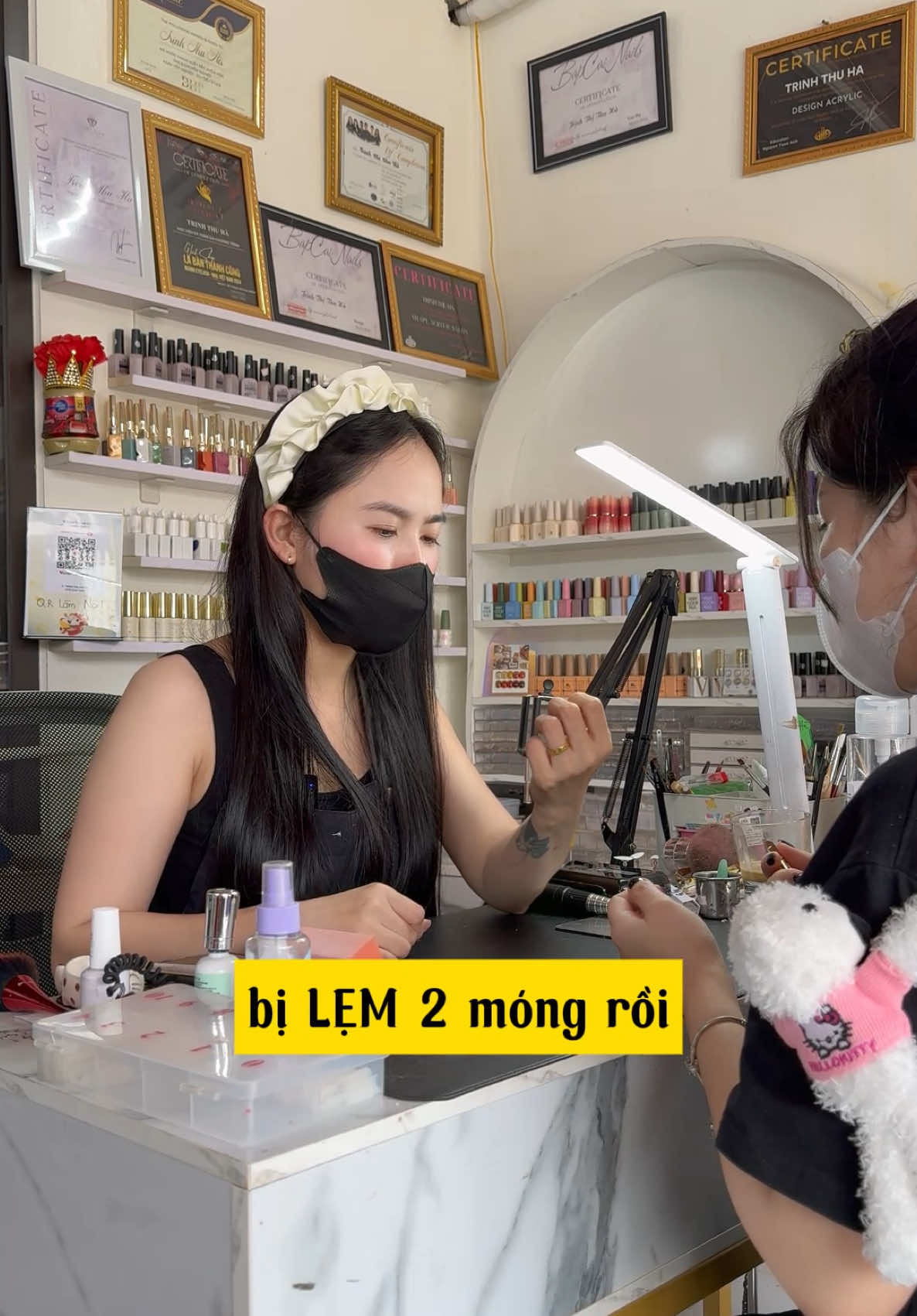 Cách fix, sửa lỗi cho móng lẹm mất form nhanh gọn mn tham khảo nha 😊#nail #nailxuhuong #tipnails #learnwithtiktok #meolamnail💅 #trinhthuhanail 