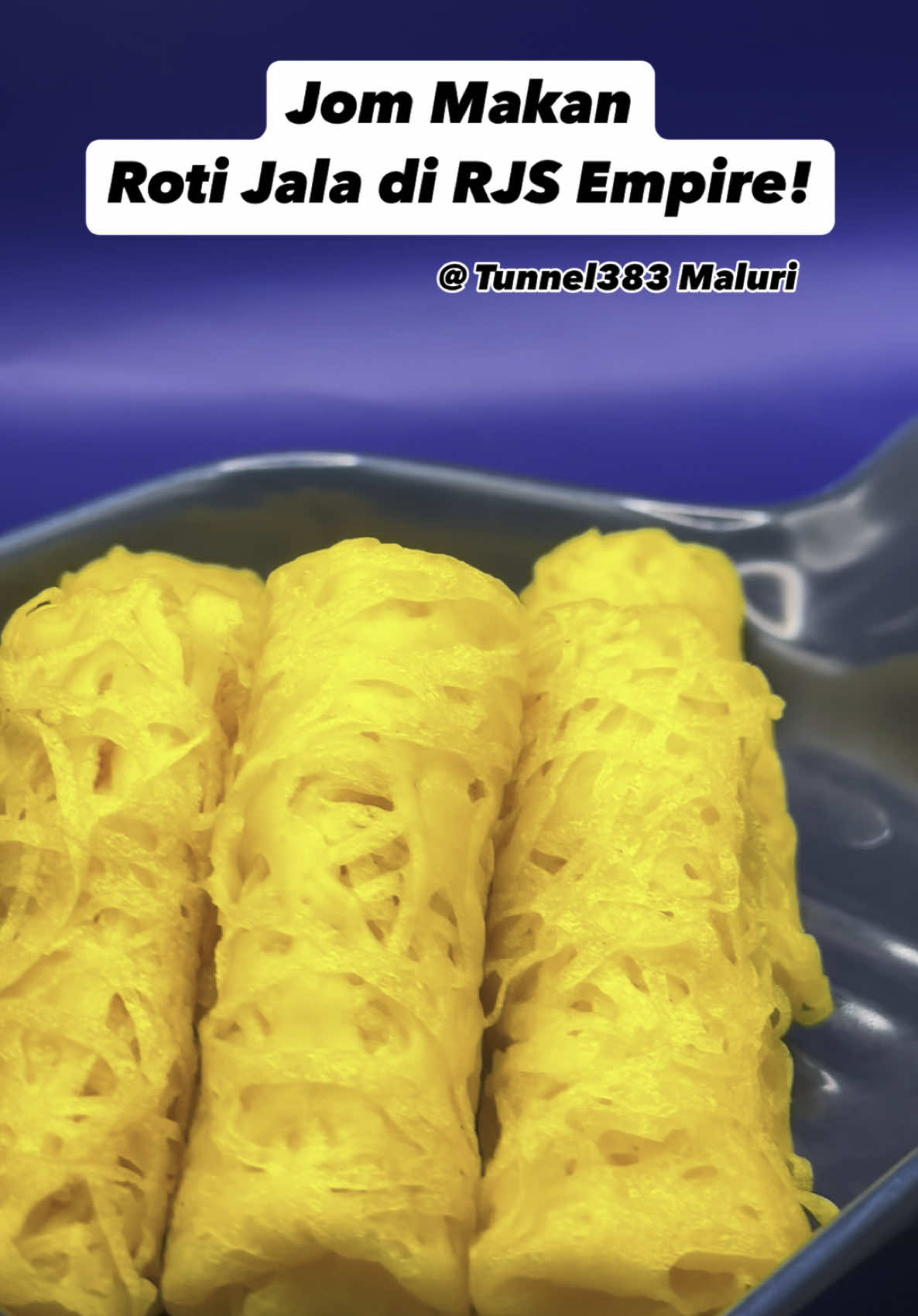 Roti Jala lembut dengan kuah kari ayam pekat dari RJS Empire! #RJSEmpire #RotiJala #KariAyam #Tunnel383MakanHub #rotiwraps #foodtutorial #easymeals #homemade 