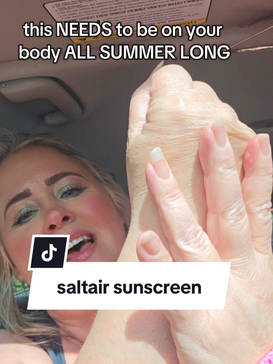 #creatorsearchinsights spf 50 and shimmer? uhhhh yes!! #sunscreen #saltair #saltairbundles #saltairsunscreen #summermusthaves #summervibe @Saltair Body 