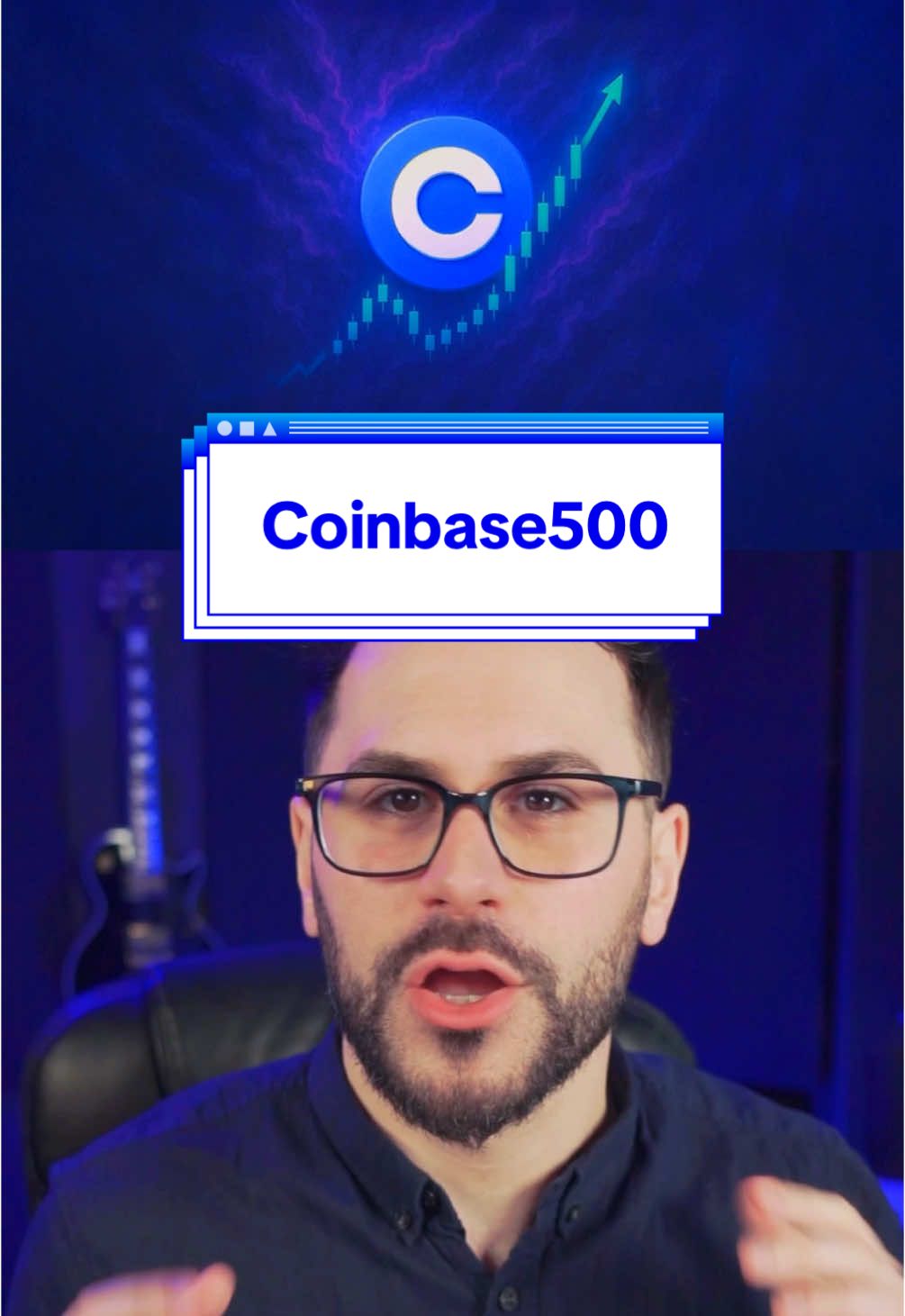 Coinbase just paved the way for all of crypto 😳 Becoming the first crypto company in history to be added to the S&P500  #coinbase #crypto #bitcoin #stocks #investing 