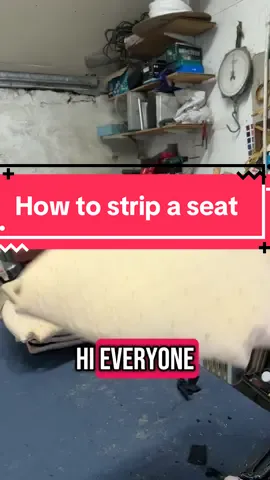 How I strip the old fabric off a dining room seat. #howitsdone #howtotiktok #tik_tok #tiktokupholstery #LearnOnTikTok #learn #learnhowtoupholster #teachersoftiktok #upholstery #skills #craft 