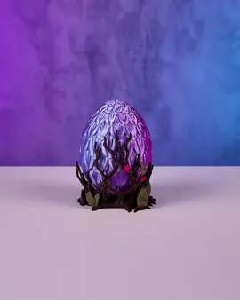 Elevate your decor with the Floral Dragon Egg—where mythical charm meets botanical beauty. #FloralDragonEgg #3DPrintedArt #MythicalDecor #DragonLovers #FantasyHomeDecor #HandcraftedElegance #UniqueGifts #NatureMeetsFantasy #3DPrintDesign