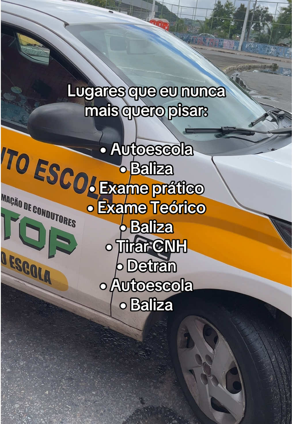 NUNCAAAA MAIS #autoescola #cnh #baliza 