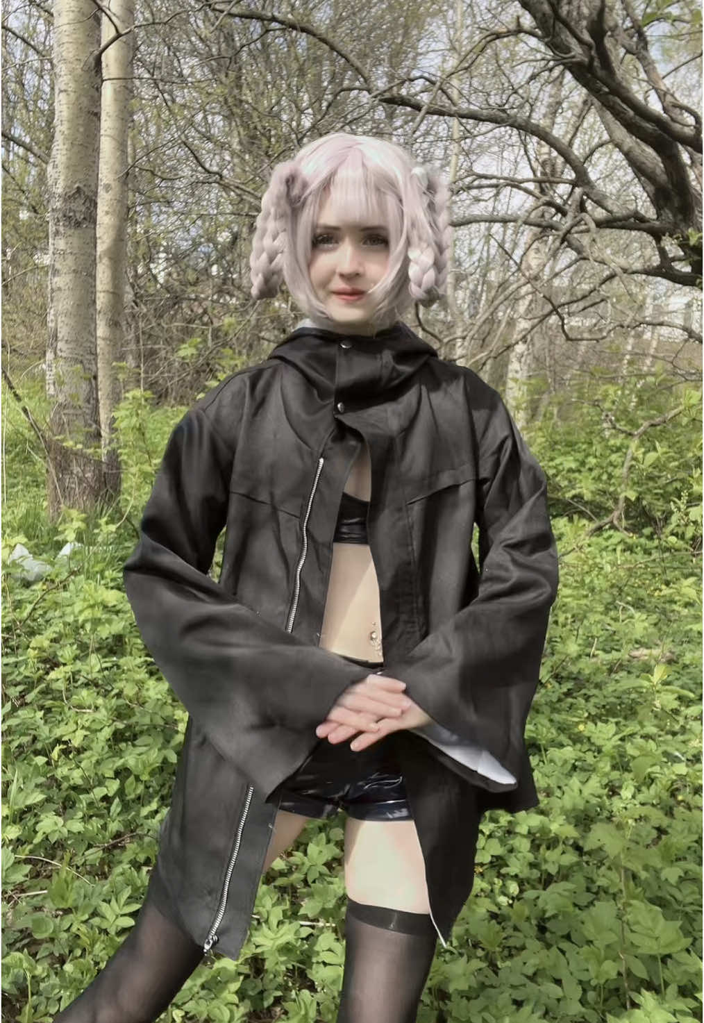 People were walking by😭😭 #nazuna #nazunananakusa #callofthenight #altgirl #cosplay #fypシ 