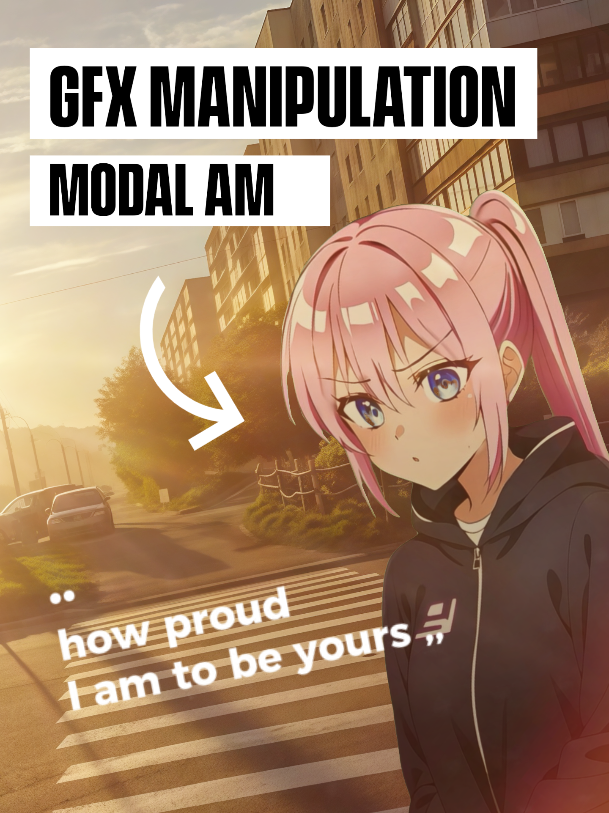 Tutorial Gfx Manip. -Tolong para sepuh koreksi hasil saya : @tada_no_ningen_dake  @zennsenpai5  credit: @hikitori  #fyp #gfx #gfxmanipulation #shikimori #aligntmotion 