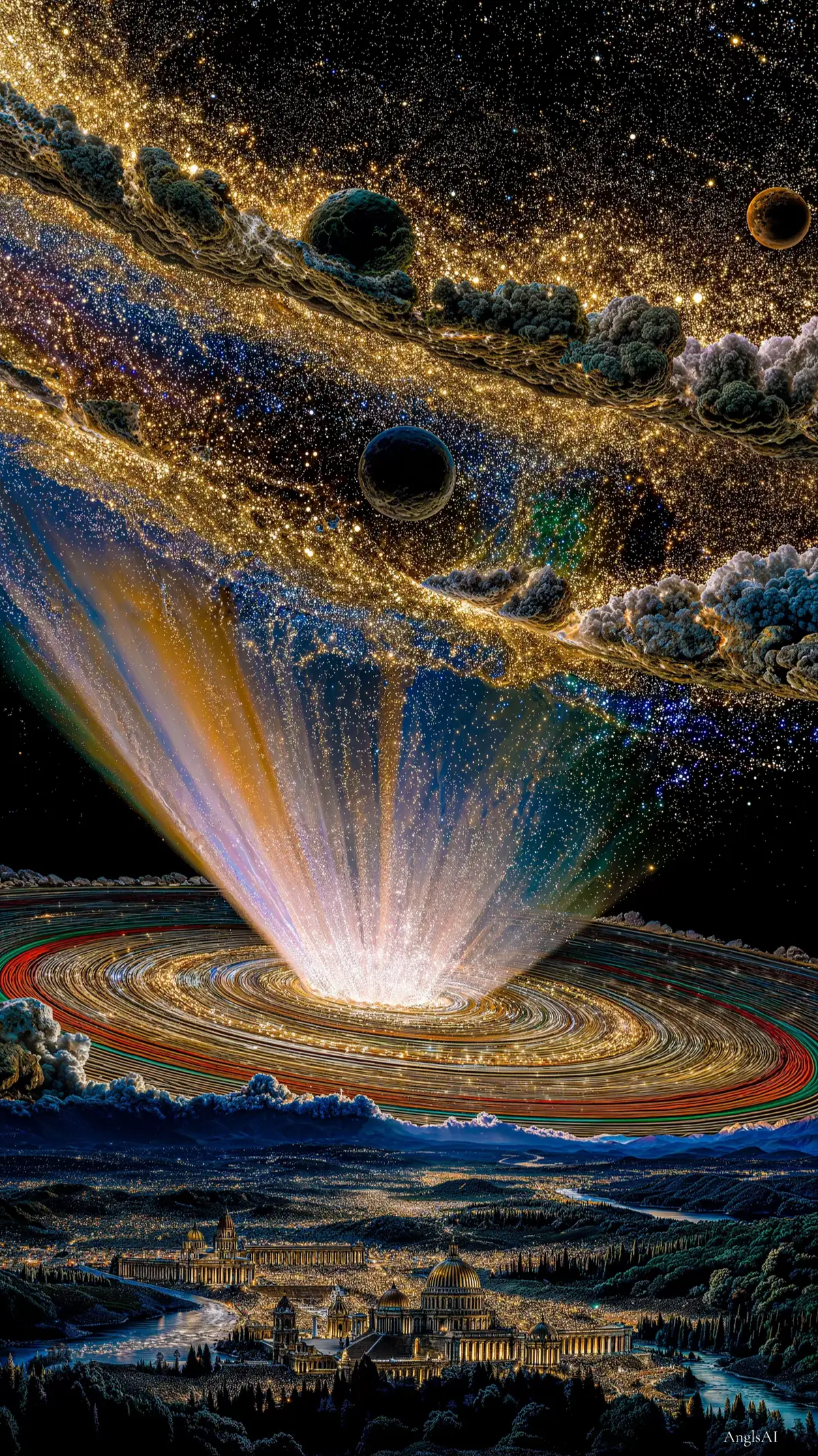 #fouryoupage #fypシ゚ #fyp #aestheticvibes #galaxy #wallpaper #universe #viralvideos #colors #ai #space #light #explore 