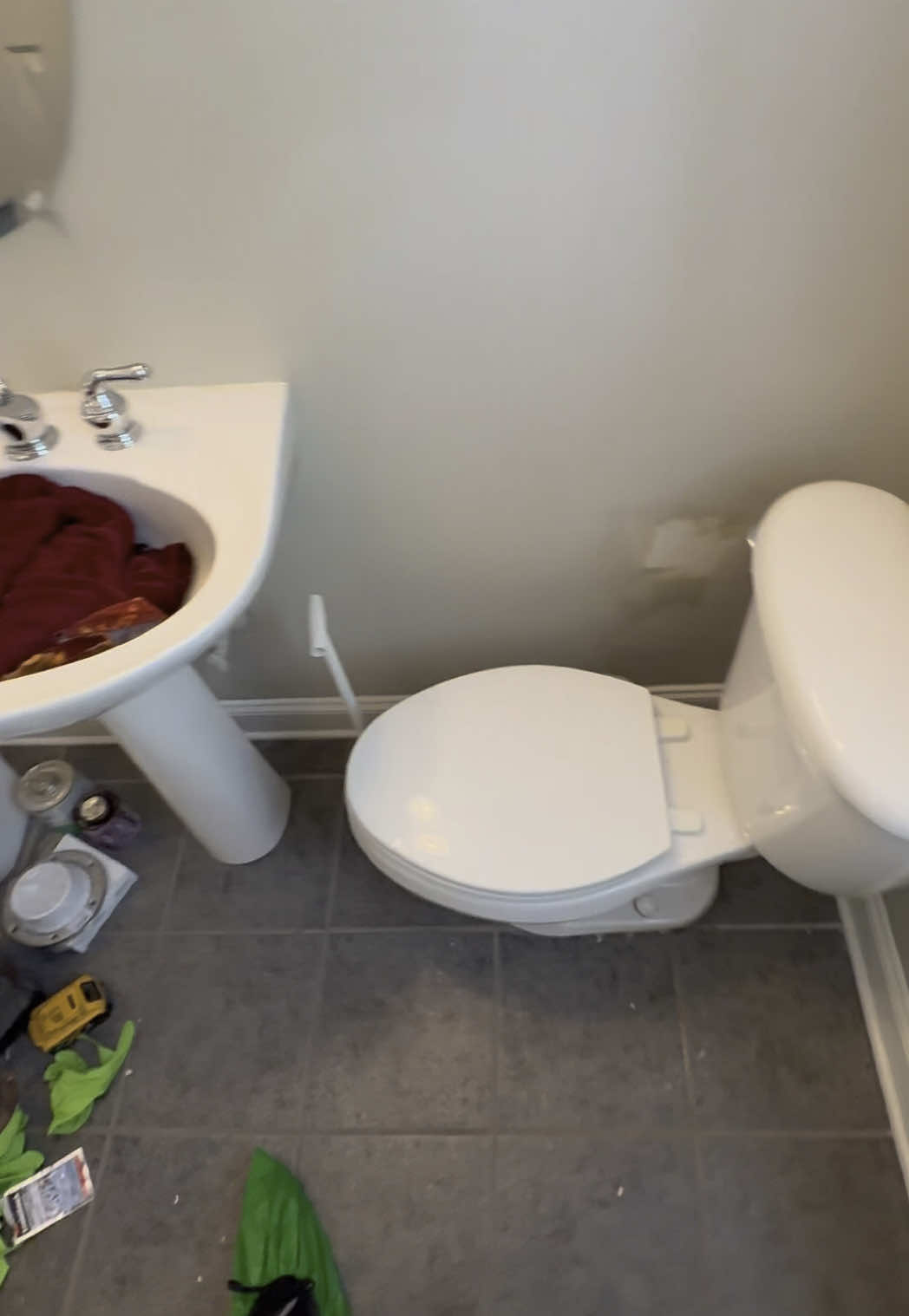 Who did this? 😂 🤦‍♂️  #plumbing #plumber #plumbinglife #plumberlife #plumbersoftiktok #bathroom #bathroommakeover #toilet #toilettok #toiletrepair #plumbingrepair #plumbingtok #DIY #fyp #foryou #serviceplumber #theconservativeplumber 