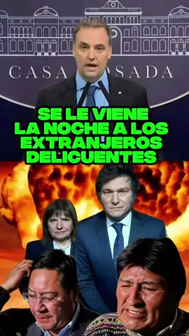 SE LE VIENELA NOCHE A LOS  EXTRANJEROS DELICUENTES  #extranjeros #reformamigratoria #milei #mileipresidente #javiermilei #argentina🇦🇷 