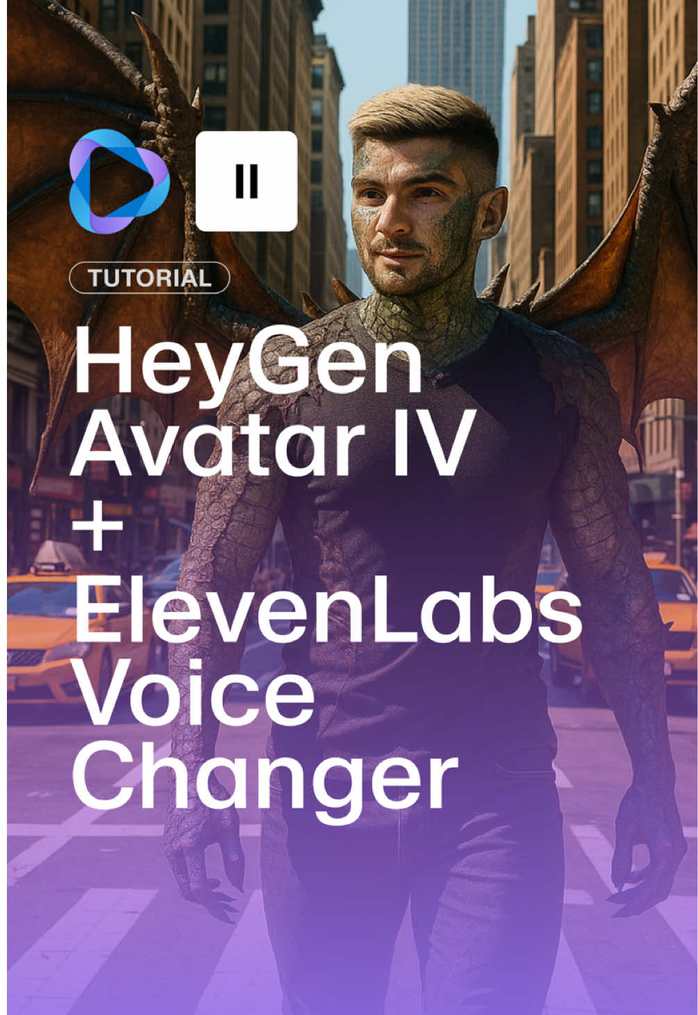 HeyGen just launched Avatar IV, and combined with ElevenLabs, it’s perfect for creating characters in AI films, animated content, or anonymous YouTube videos. Here’s how to use it with ElevenLabs to create unique AI characters. 1. Click on Photo to Avatar IV in HeyGen. 2. Generate a character with any AI image generator (or you could choose from HeyGen’s library). 3. Record a voiceover and upload it to the ElevenLabs Voice Changer. 4. Choose a voice that fits your character and generate the new audio. 5. Upload the new audio to HeyGen and hit generate Now you’ve got a full AI Character movie scene with a custom look, a custom voice. #HeyGen #ElevenLabs #VoiceChanger #AICharacters #MadeWithElevenLabs #AvatarIV #AIContentCreation #CreatorTools