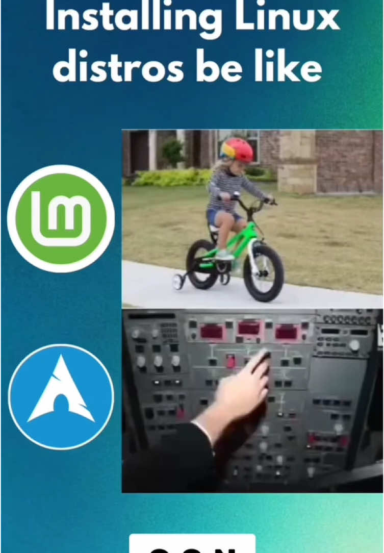 I want to go viral this week #linuxmint #archlinux #linuxmemes #memes😂 #memes_funny 
