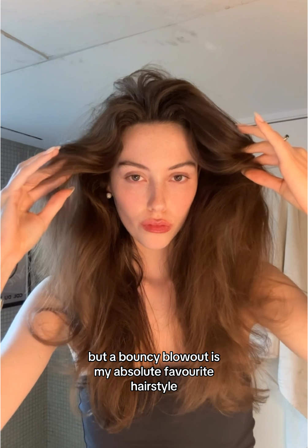 Voluminous hair tutorial ⭐️ @KÉRASTASE @Olaplex #hairtutorial #voluminoushair 