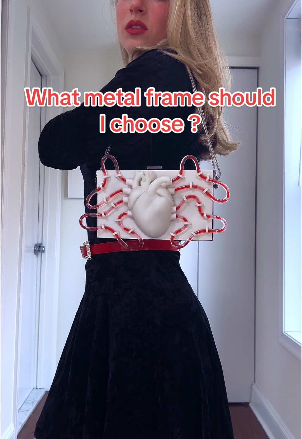 Which hardware wins? #HeartBag #FashionInnovation #WhichOne #GoldVsSilver #GunmetalAesthetic #VoteNow #LuxuryBag #EdgyStyle #ViralDesign #FashionTrend #BagLover #UniqueStyle #CommentBelow #TrendingNow #BespokeBag #CreativeDesign #BoldLooks #StatementPiece #Obsessed #AccessoriesMatter #YourVoteCounts #DesignerStyle #HeartbeatBag #PumpingHeart #LuxuryStyle #StreetwearVibes #TrendyAccessories #BagAddict #ElevatedStyle #MetallicTrend 