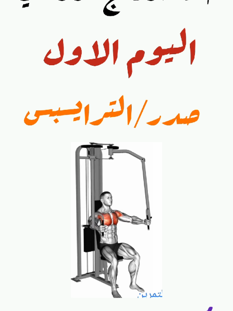 روتين اليوم الأول: صدر وتراي - خلّيك جاهز للتفجير! : #كمال_أجسام #تمارين_صدر #ترايسبس #روتين_تمارين #جيم_تايم #برنامج_تدريبي #صدر_وتراي #تمارين_للمبتدئين #فتنس #تدريب_رياضي