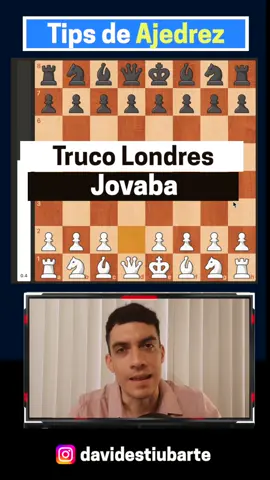 🤯 La trampa más peligrosa en Ajedrez con el Sistema Londres variante Jobava . . . #ajedreztiktok #ajedrez #chess #aperturaitaliana #chesstiktok #hikarunakamura #sistemalondres #carokann #magnuscarlsen #defensasiciliana #bobbyfischer #kasparov #reyenigma #gambitodedama 