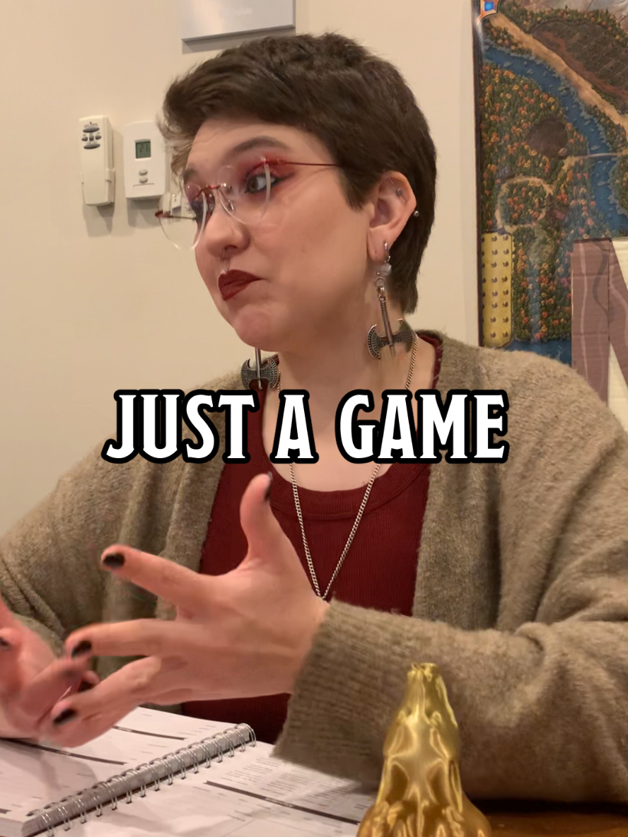 It's just a game #dnd #dndtiktok #lgbtqia #dungeonsanddragons #dnd5e #foryoupage 