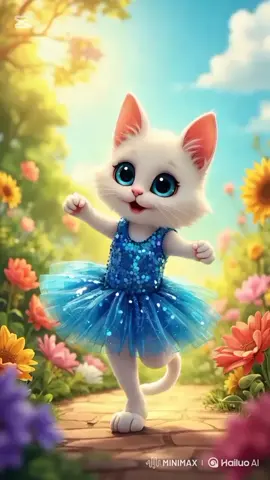 دودي دودي دم دم #catstory #beautifulcat #cartoon #foryour #ai #ذكاء_اصطناعي #catvideo 