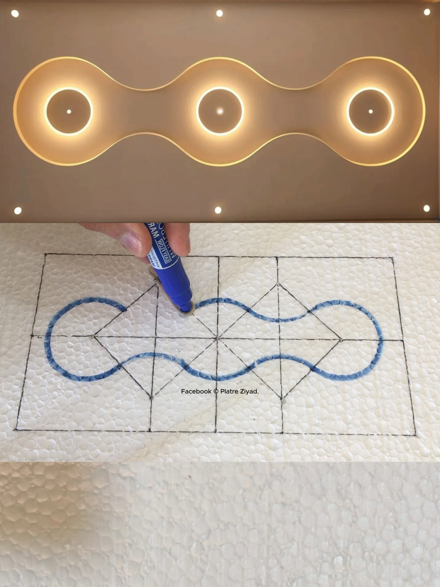 #Drawing Gypsum Corridor #Decoration #model