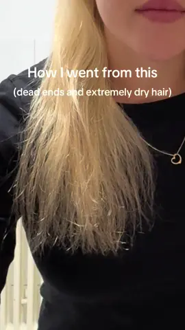My hair was completely fried but with this routine I brought it back to life #bleachedhair #damagedhair #dryhair #healthyhair #healthyhairjourney #hairtransformation #hair #hairtok  