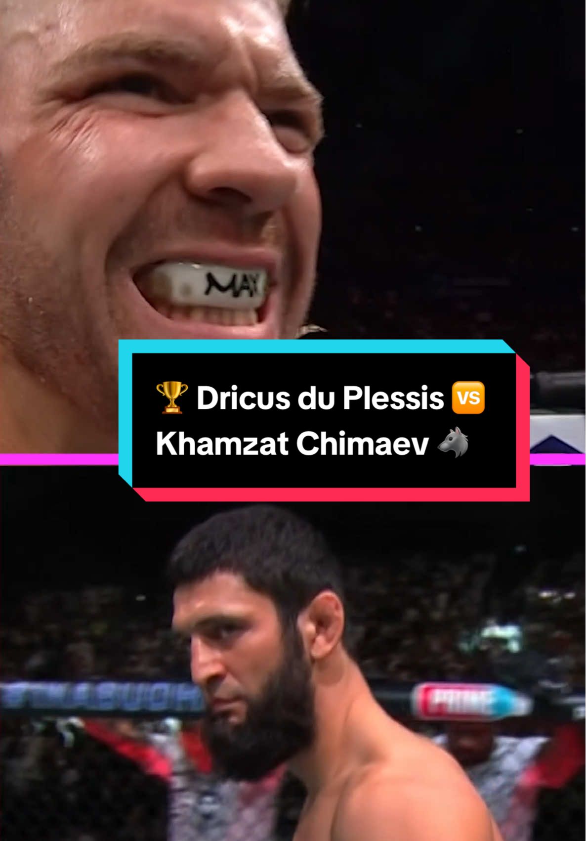 The fight we have all been waiting for 😍 🏆 Dricus du Plessis 🆚 Khamzat Chimaev 🐺 #UFC319 | Aug 16 | LIVE on TNT Sports & discovery+ #UFC #mma #ko #knockout #boxing #fight #combatsports #martialarts #mixedmartialarts #khamzat #chimaev #khamzatchimaev 