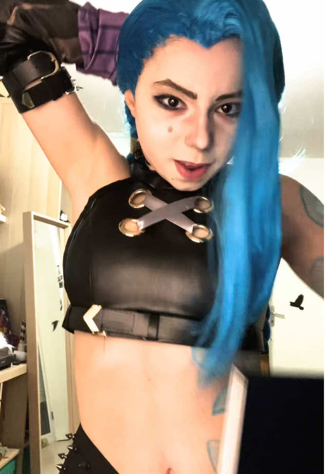 💙☁️🩷#jinxcosplay #cosplayjinx #arcanecosplay #lolcosplay #cosplayarcane #cosplaylol #bnhacosplay #mhacosplay #arcane #leagueoflegendscosplay #cosplayleagueoflegends  