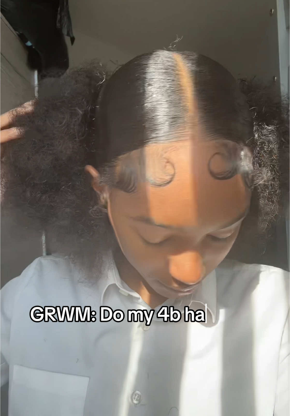 GRWM: 4b hairstyles  #hairstyle, #hairtutorial, #easyhairstyles, #hairideas, #fashiontutorials