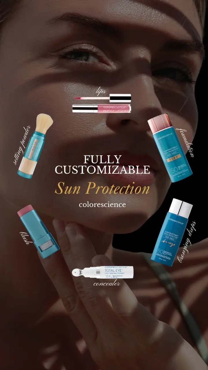 Shop Fullly Customizable All Mineral Sunscreen Makeup | Fast UPS Shipping 