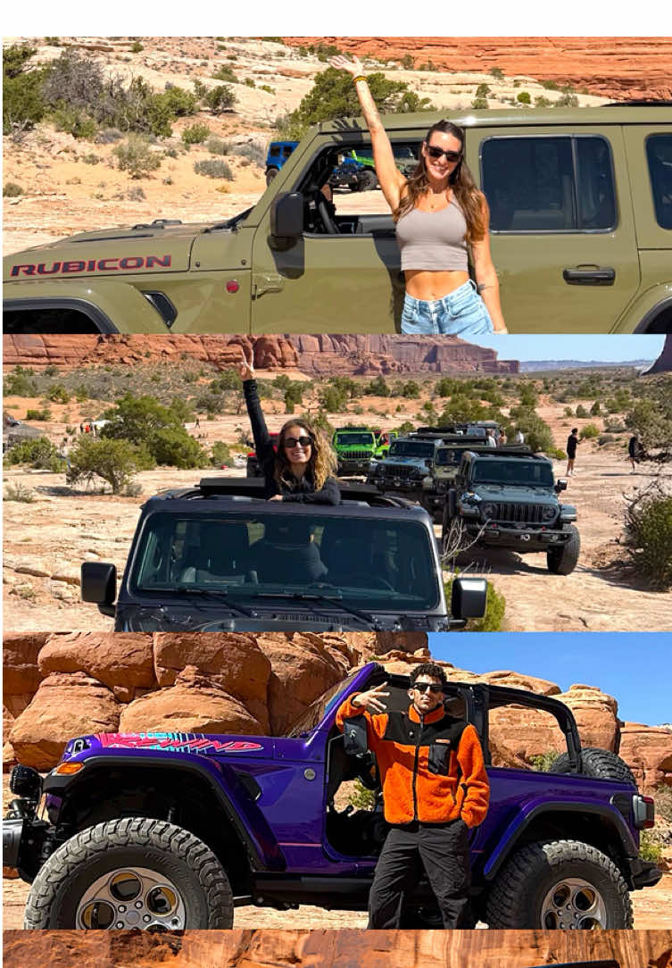 At the end of the day, it's the people who make the party 🥳 Thanks Aneta Z., @demibagby, @michelleyoung, @andrewdeast, @khleothomas, @isaacrochell, #CaseyCurrie and #DudeWithSign for sharing this all-time adventure with us 🫶   #Jeep #JeepLife #EJS2025 #EasterJeepSafari #JeepFamily