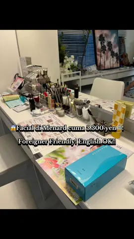 Facial di Menard Jepang cuma 3.300 Yen!! English OK!! #menard #menardjapan #osaka #umeda #beauty #BeautyTok #facialtreatment #facial #beauness #foreigner #english #indonesia 