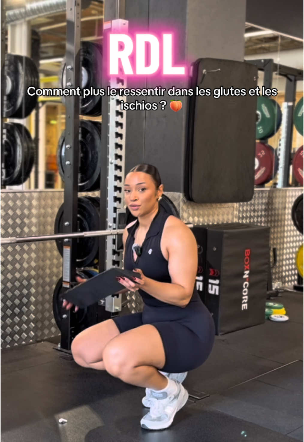 RDL : Ma version 🍑 essayer et dites moi 😉 #legday #rdl #glutes #GymTok #gymgirl #astuce #musculation #gymrat #pourtoi #ptp 