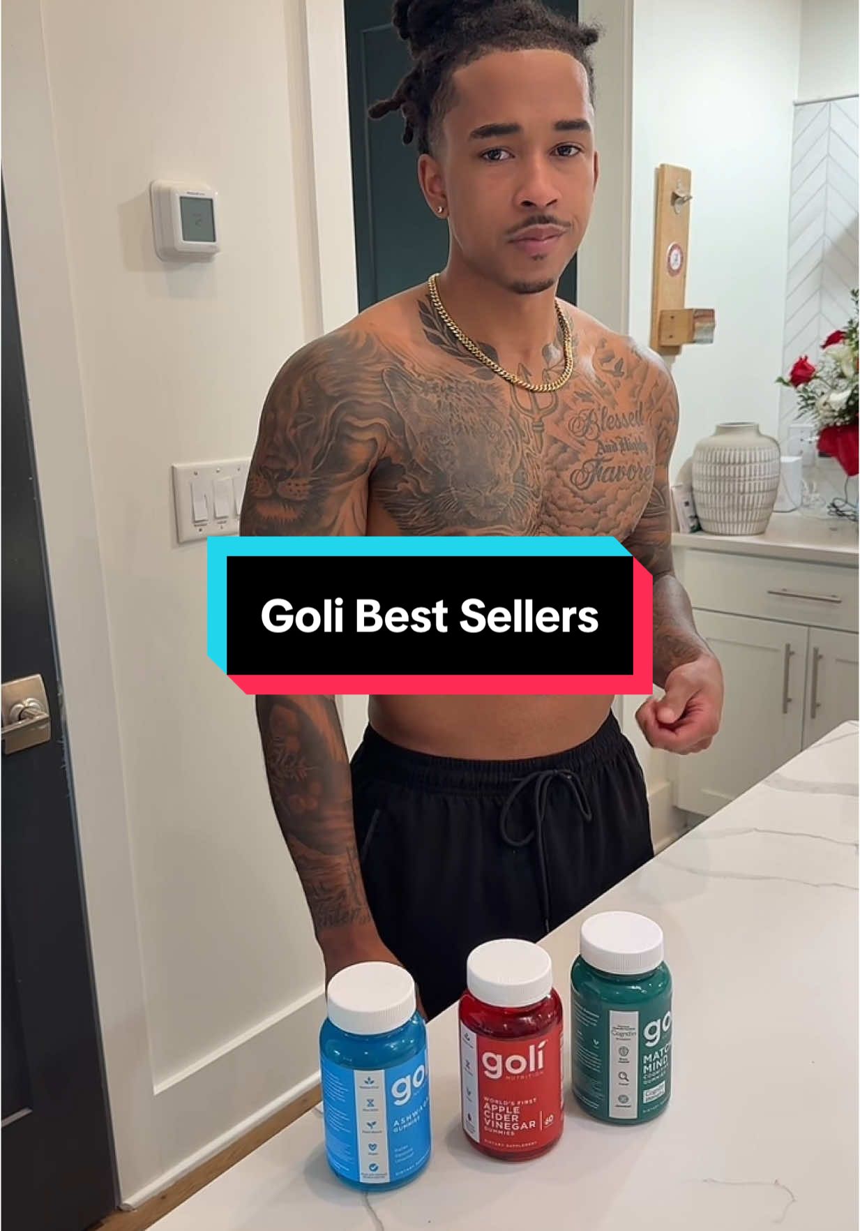 When she will she understand these are Golis🤦🏾‍♂️ #tiktokshopcreatorpicks #golisuperbrandday #gowithgoli #goli #ashwagandha 