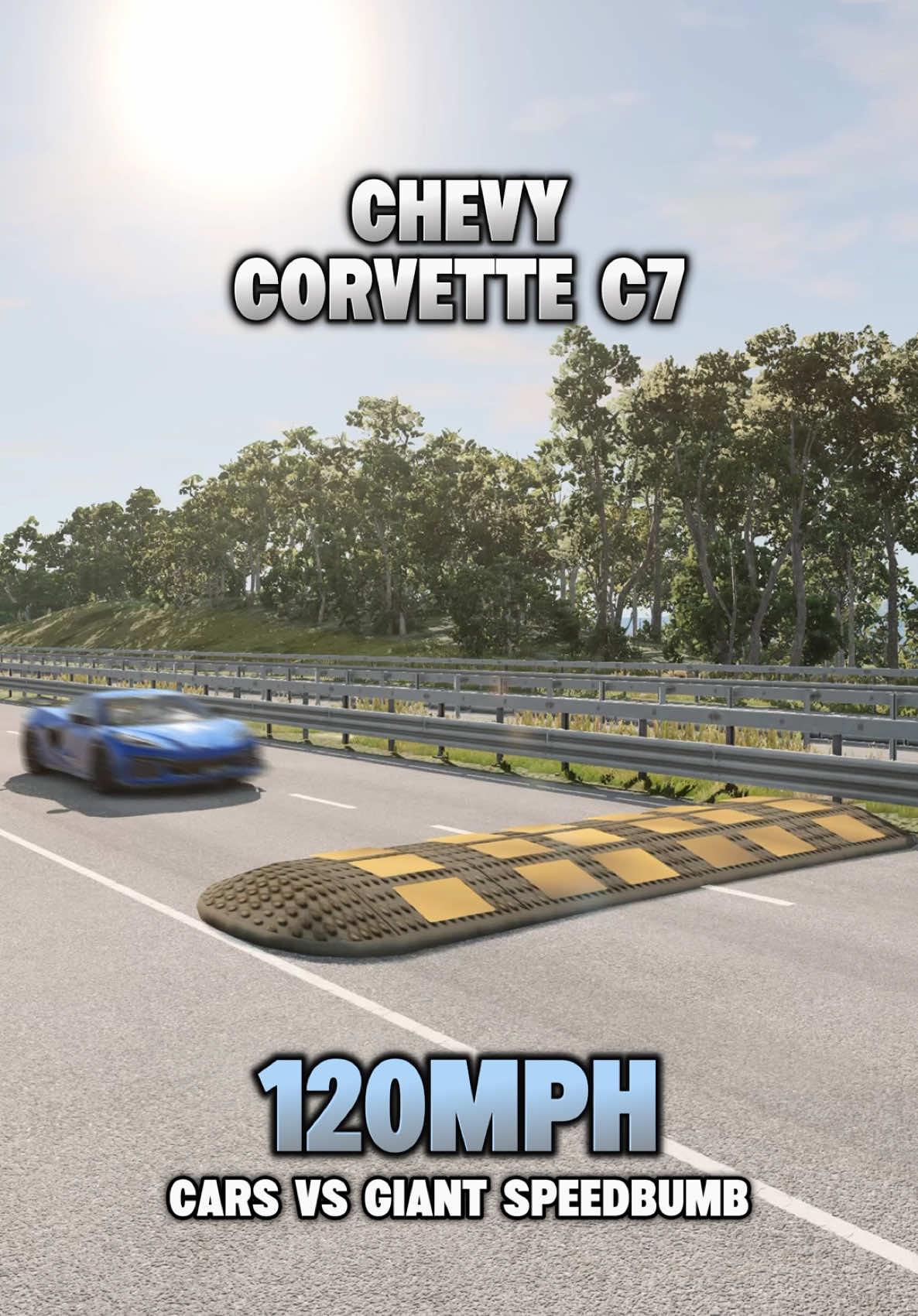 😱Which Car Will Take A Speedbump At 120MPH?🤔🚗💥#beamng #beamngdrive #foryoupage #fyp #viral #america 