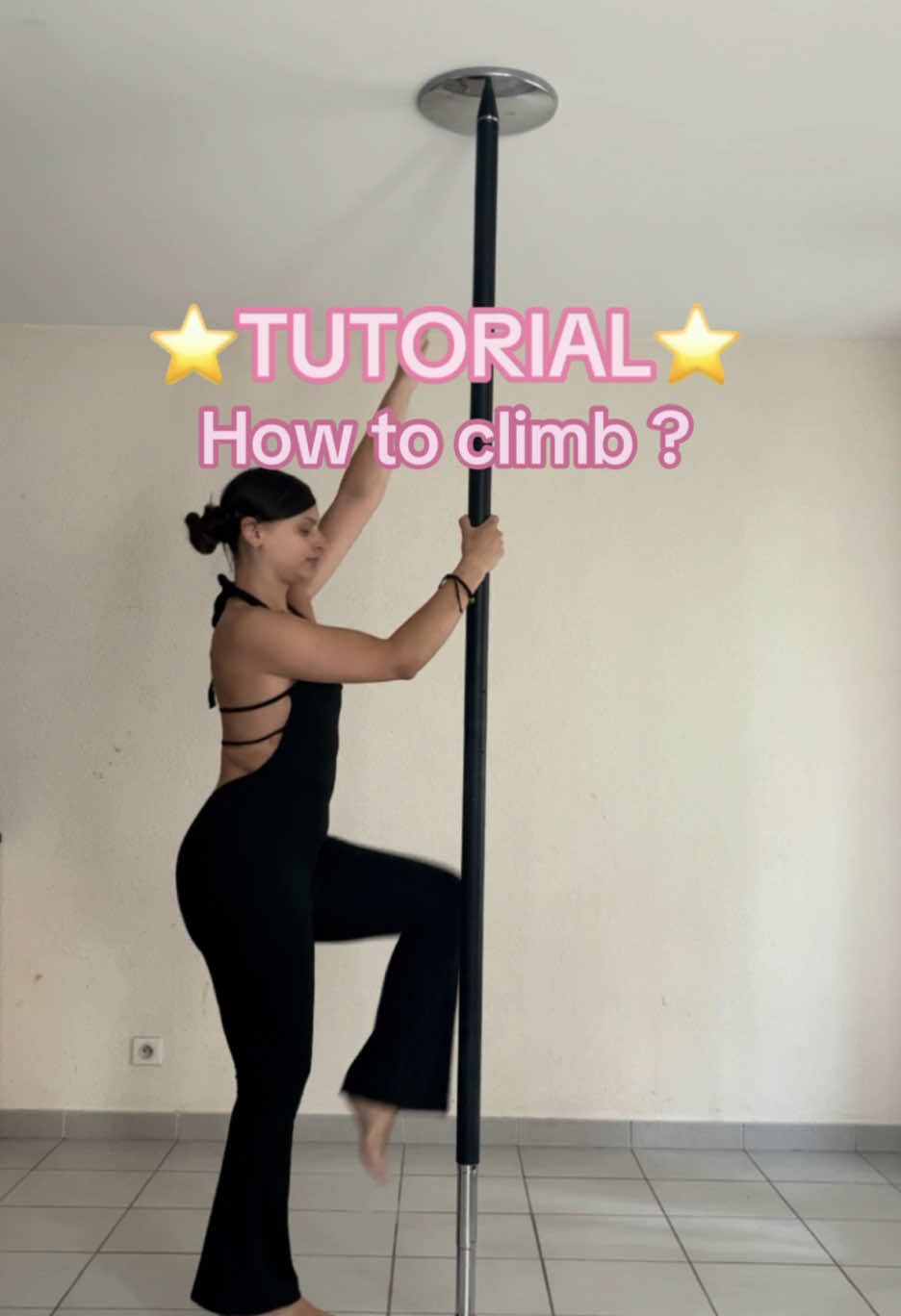 TUTORIAL: How to Climb the Pole 😋💕  #poledance #poledancing #poletutorial #howtoclimbthepole #tutorialpoledance #poledancebeginner #poledancebeginners #poledancespinning #poledancespin #climbthepole #poleclimb #poleclimbingforbeginners #poleclimb #fyp #foryoupagee 