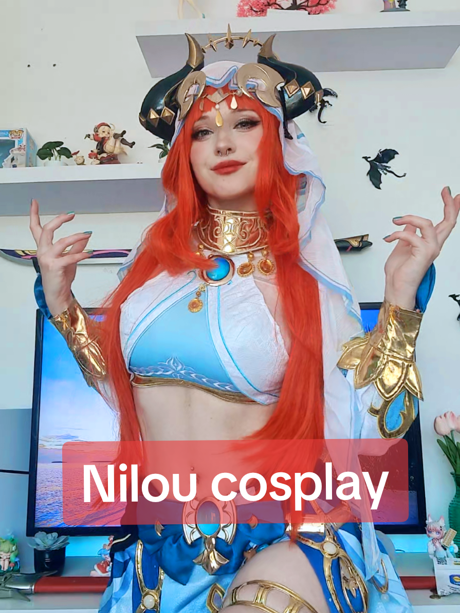 Come dance with nilou ! #cosplay #genshin #genshinimpact33 #GenshinImpact #genshinimpactcosplay #nilou #niloucosplay 