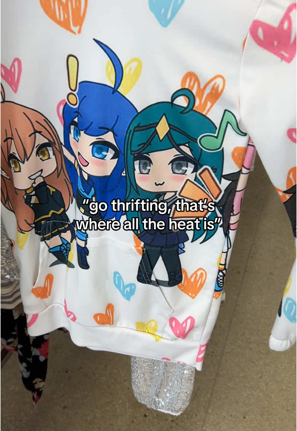 the ambience of the screeching hangers and old man yelling in the back ❤️ #goodwill #savers #thrifting #gothriftingthatswherealltheheatis #theheat #style #gatcha #gatchalife✨💗 #gatchaverse #anime #itsfunneh #thrifted #thriftstore #funny 