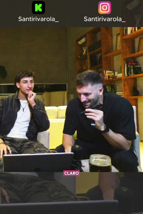 Lo dejo a su criterio #nahuelgino #lagarza #santirivarola #streamer #kick #seguime #stream 