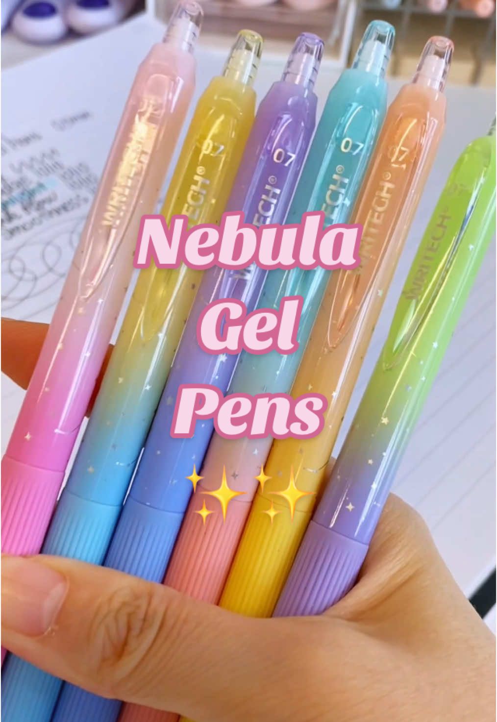 OMG! Obsessed with these gel pens😍 #writech #pen #pens #stationery #tiktokshopfinds #tiktokshop #pentok #smudgeproof #gelpen #gelpens 