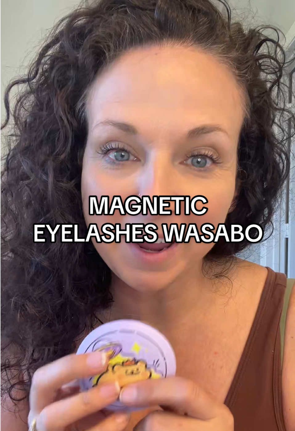 There’s a learning curve! #magneticlashes #fakelashes #eyelashestutorial #eyelash #womenover50 #wosado @Wosado US 